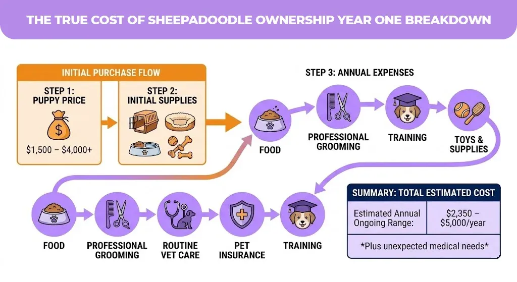 Cost of Sheepadoodle