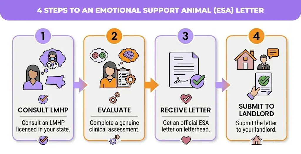 4 steps to an emotional support animal