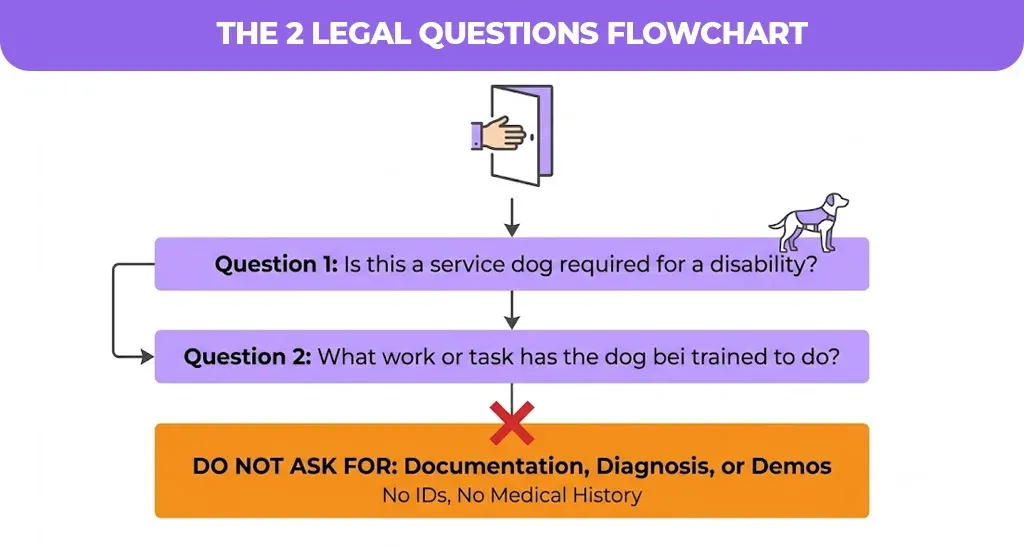 2 Legal Questions Flowchart