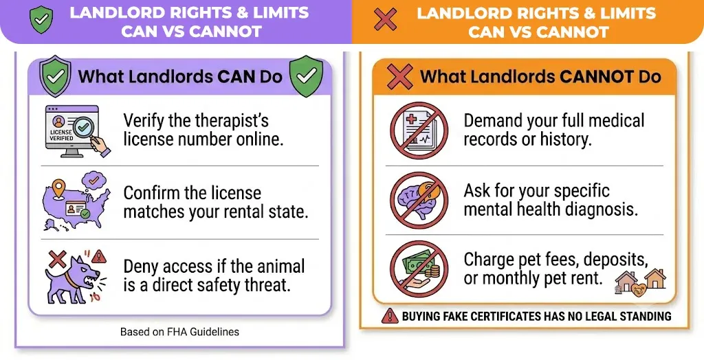 landlord rights & limits