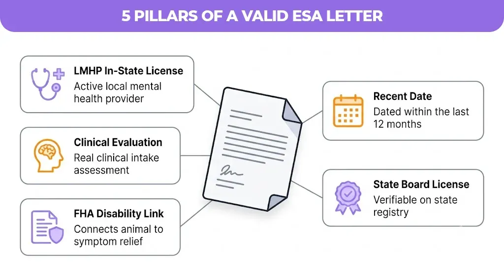 5-pillars-of-a-valid-esa-letter