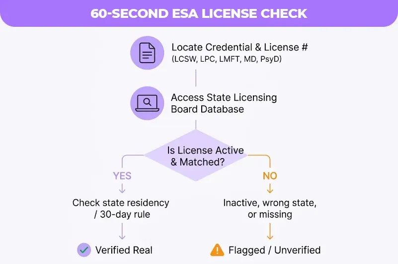 60-second-esa-license-check