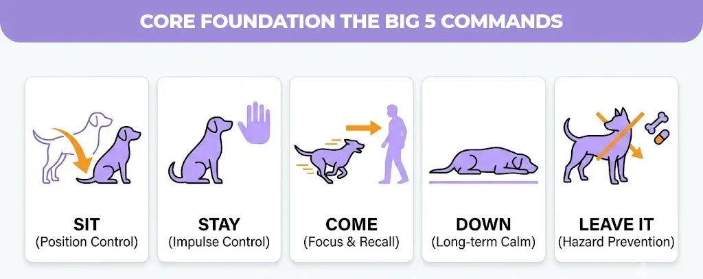 Core Foundation The Big 5 Commands