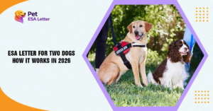 ESA Letter for Two Dogs