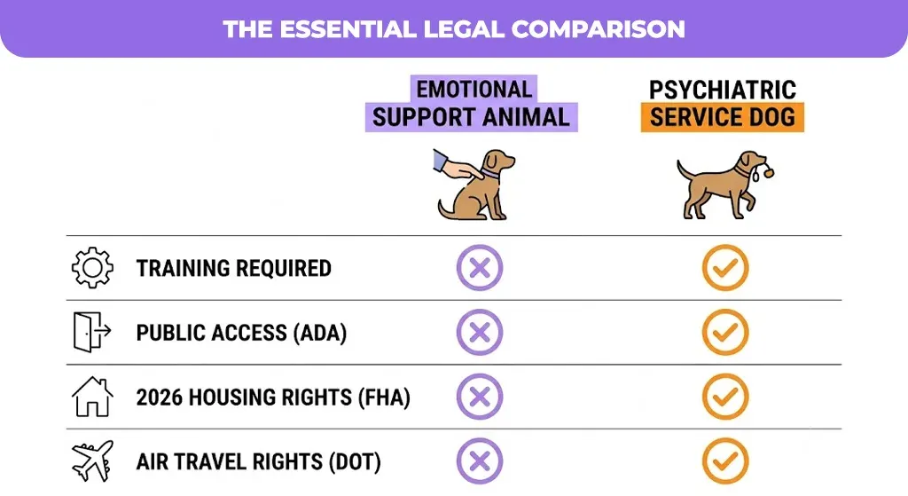 The Essential Legal Comparison
