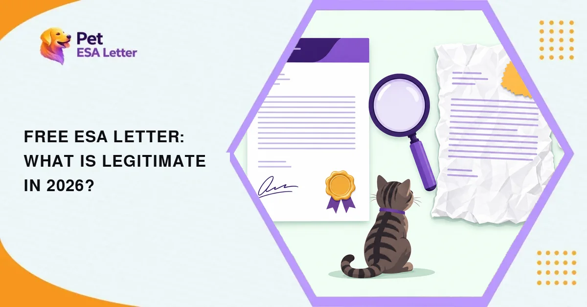 Free ESA letter guide: free information compared with clinical documentation