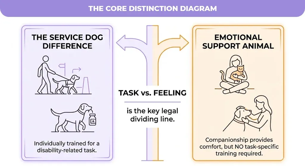 The Core Distinction Diagram