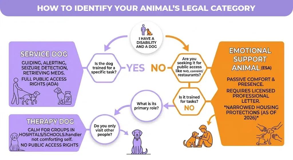 how to identify your animal’s legal category