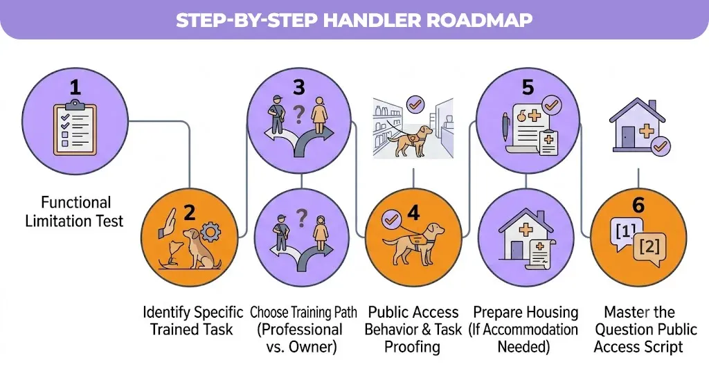 step-by-step handler roadmap