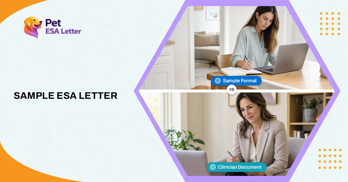 Sample ESA letter guide: what a legitimate letter includes