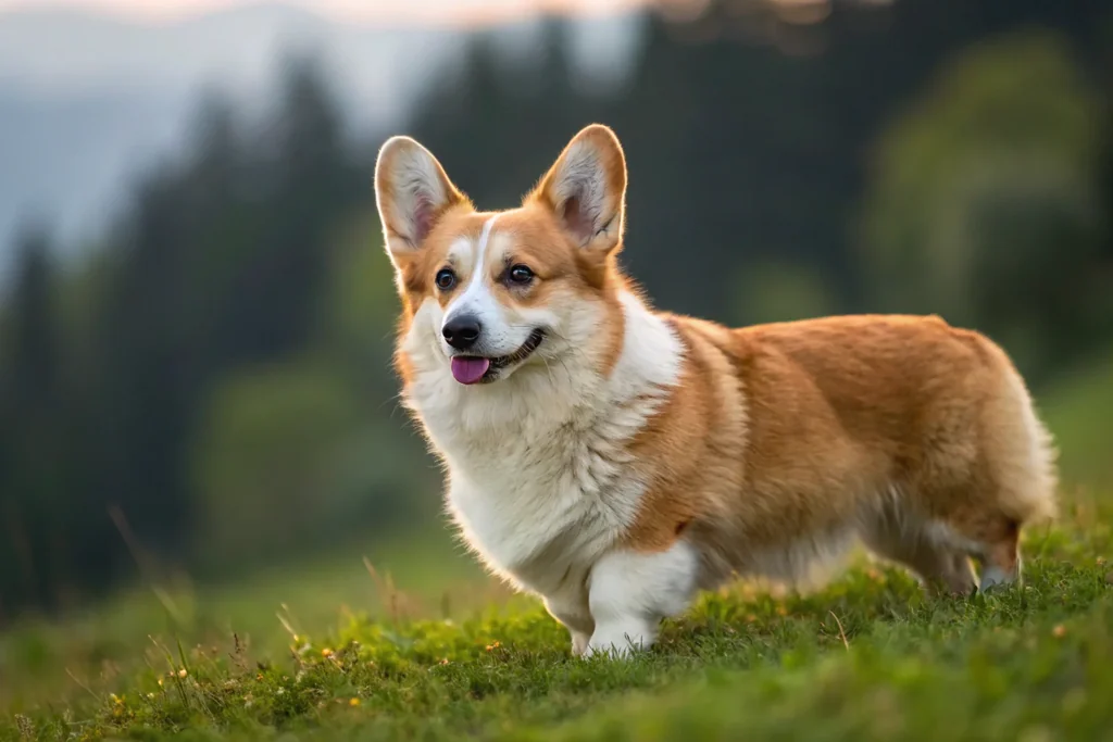 Pembroke Welsh Corgi, a mood-boosting emotional support dog breed