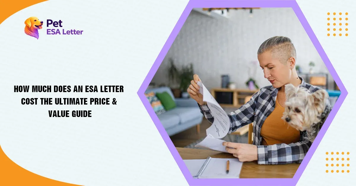 ESA Letter Cost